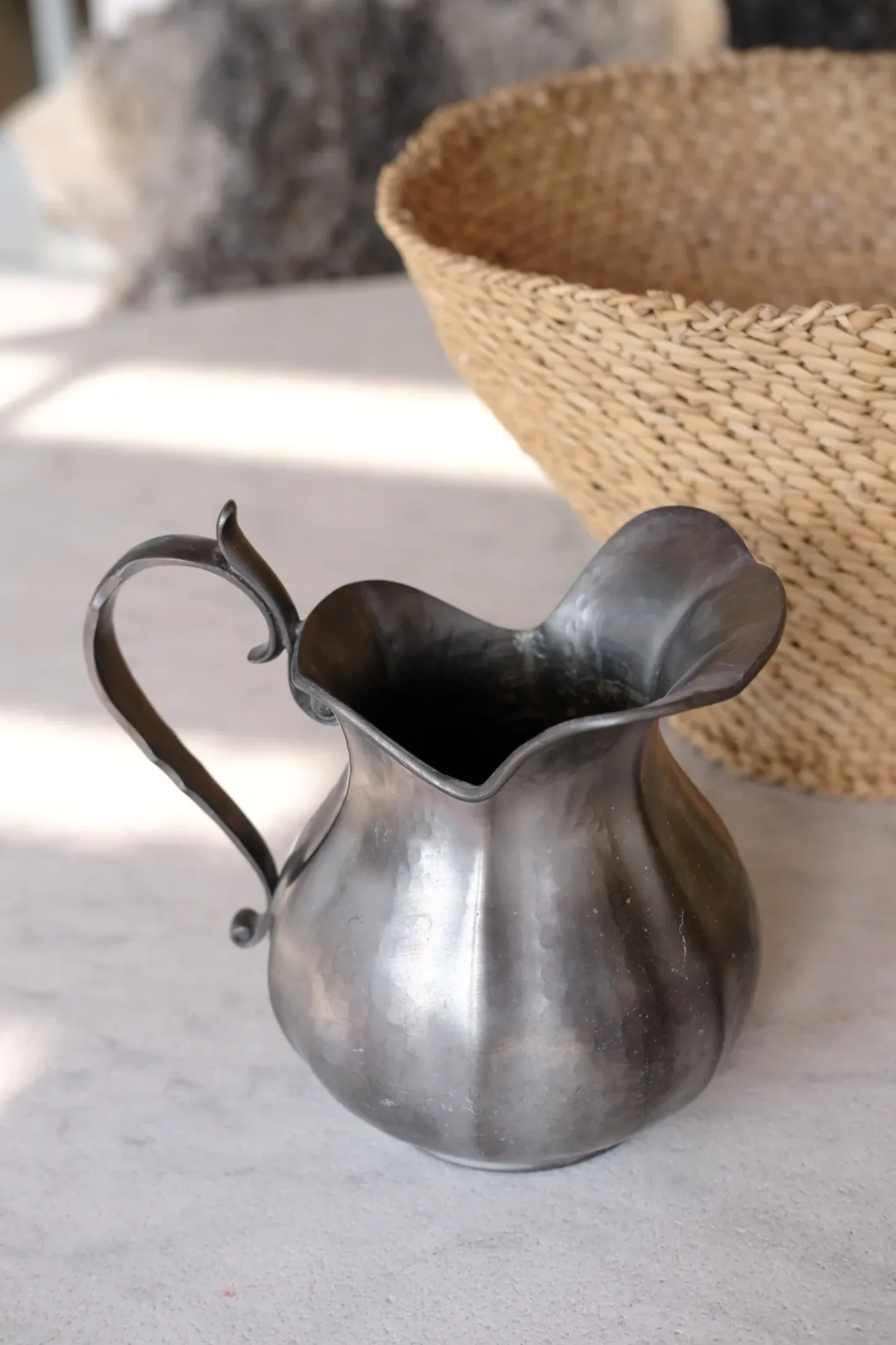 Vintage • Vase • Kande • Tin