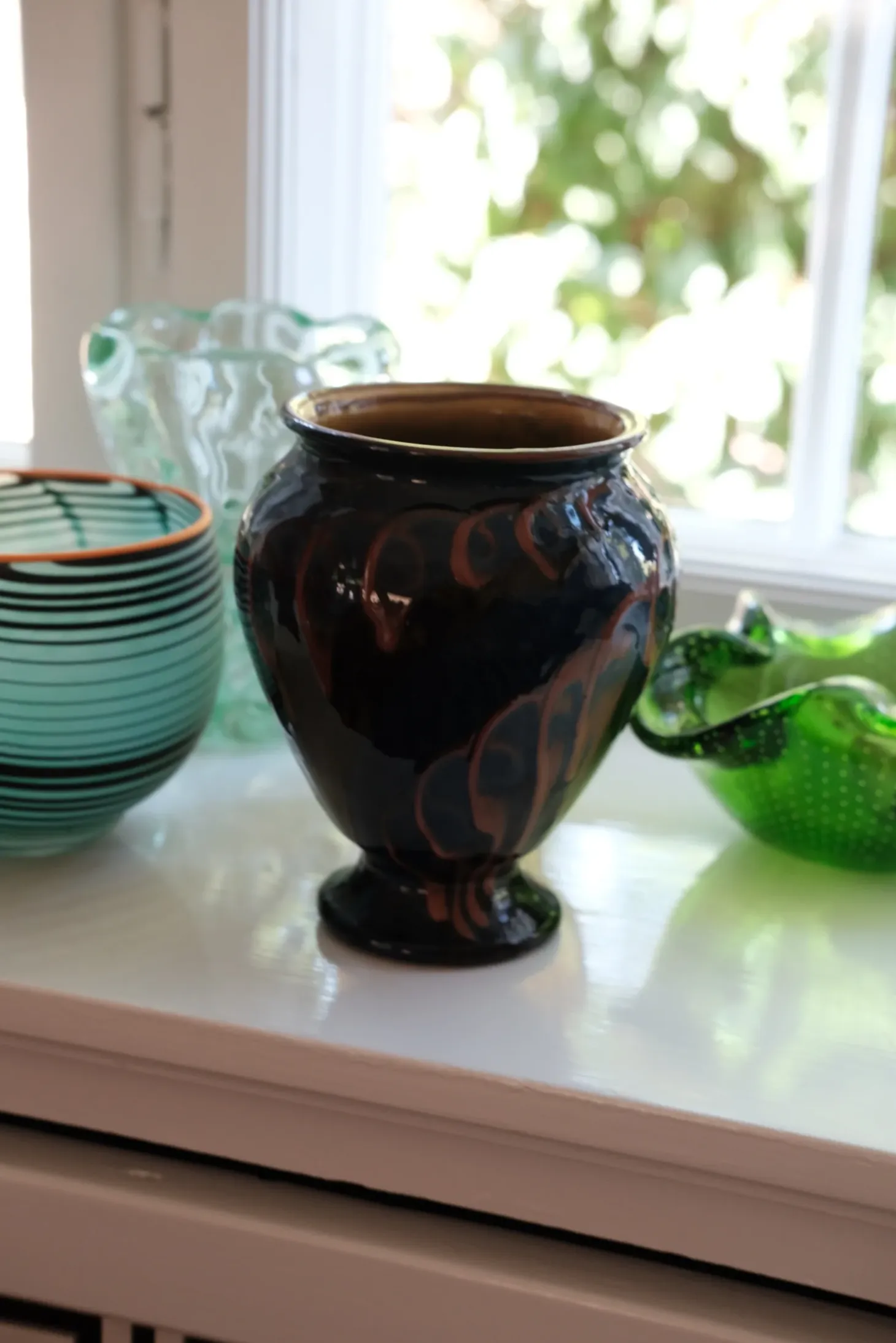 Vintage • Vase • Kähler HAK Keramik • Spiraler