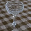 Vintage Champagneskål • Glas • 15 cm