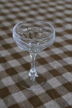 Vintage Champagneskål • Glas • 15 cm