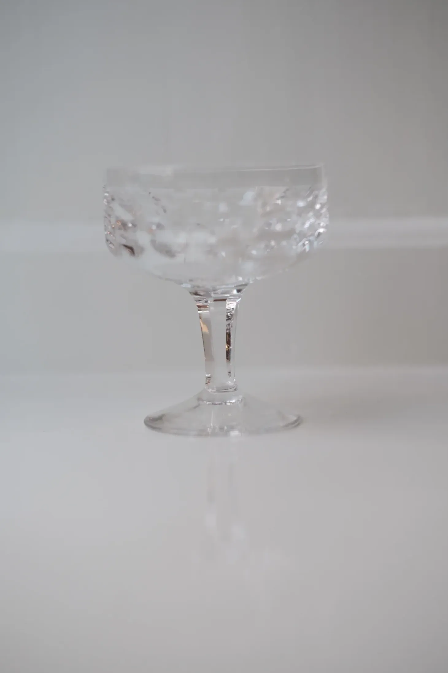 Vintage Likørglas • Krystal • 8,5 cm