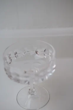 Vintage Likørglas • Krystal • 8,5 cm