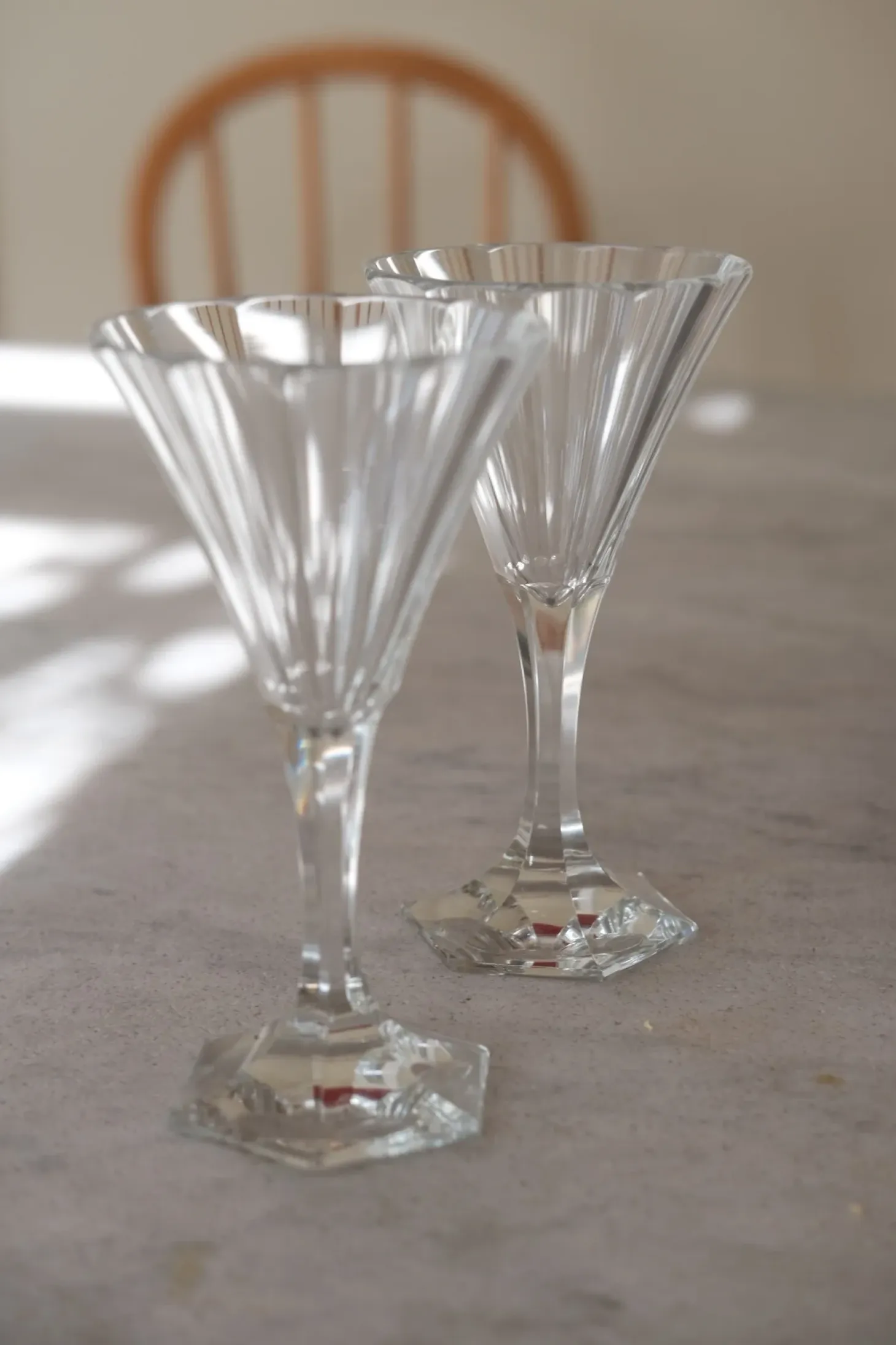 Vintage Vinglas • Krystal • Glas