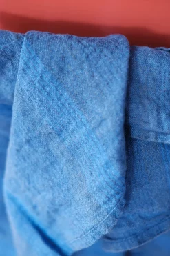 Viskestykke • Hør • Mini Forklæde • Rayure Indigo