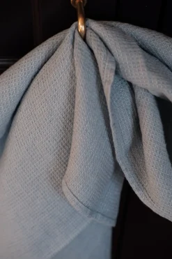 Viskestykke • Hør • Mini Forklæde • Vaflet Bleu Scandinave