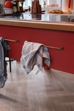 Viskestykke • Torchon Bistrot • Lysegrå